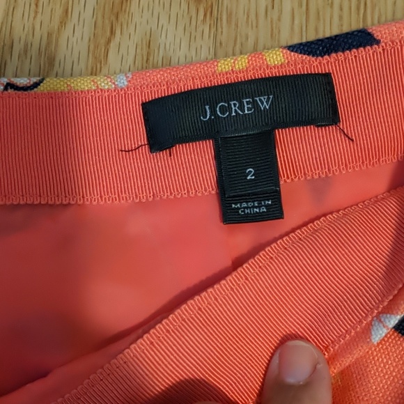 J Crew floral skirt - Picture 2 of 2